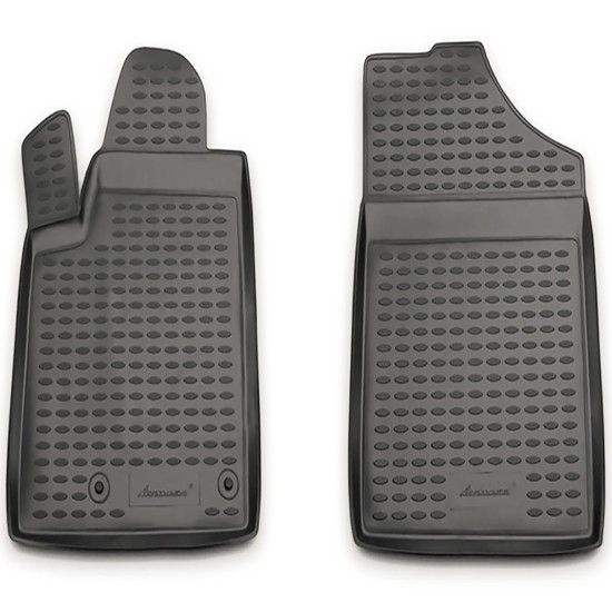 ΜΑΡΚΕ ΠΑΤΑΚΙΑ ΣΕ ΣΚΑΦΗ TPE ΛΑΣΤΙΧΟ ΓΙΑ CITROEN BERLINGO 2005-2008  ΣΕ ΑΝΘΡΑΚΙ ΣΚΟΥΡΟ ΓΚΡΙ ΧΡΩΜΑ NOVLINE - 2 ΤΕΜ.