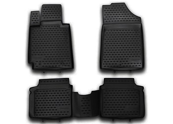 ΜΑΡΚΕ ΠΑΤΑΚΙΑ ΣΕ ΣΚΑΦΗ TPE ΛΑΣΤΙΧΟ ΓΙΑ CITROEN C4 5D 2011+  ΣΕ ΜΑΥΡΟ ΧΡΩΜΑ NOVLINE - 4 ΤΕΜ.