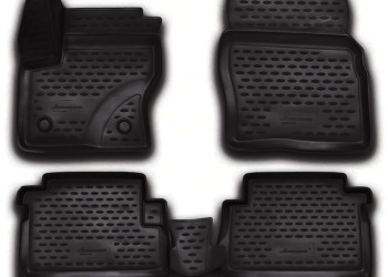 ΜΑΡΚΕ ΠΑΤΑΚΙΑ ΣΕ ΣΚΑΦΗ TPE ΛΑΣΤΙΧΟ ΓΙΑ FORD KUGA 5D 2013-2019  ΣΕ ΜΑΥΡΟ ΧΡΩΜΑ NOVLINE - 4 ΤΕΜ.