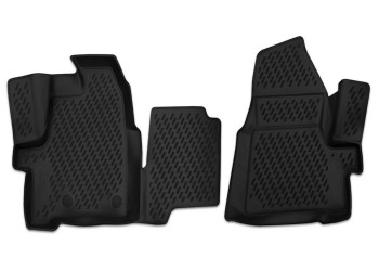 ΜΑΡΚΕ ΠΑΤΑΚΙΑ ΣΕ ΣΚΑΦΗ TPE ΛΑΣΤΙΧΟ ΓΙΑ FORD RANGER 4D 2011+  ΣΕ ΜΑΥΡΟ ΧΡΩΜΑ NOVLINE - 2 ΤΕΜ.