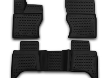 ΜΑΡΚΕ ΠΑΤΑΚΙΑ ΣΕ ΣΚΑΦΗ TPE ΛΑΣΤΙΧΟ ΓΙΑ LAND ROVER RANGE ROVER 2015+  ΣΕ ΜΑΥΡΟ ΧΡΩΜΑ NOVLINE - 4 ΤΕΜ.