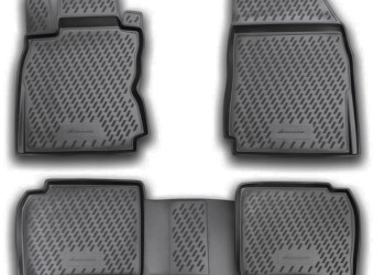 ΜΑΡΚΕ ΠΑΤΑΚΙΑ ΣΕ ΣΚΑΦΗ TPE ΛΑΣΤΙΧΟ ΓΙΑ NISSAN NOTE 03/2006-2013  ΣΕ ΜΑΥΡΟ ΧΡΩΜΑ NOVLINE - 4 ΤΕΜ.