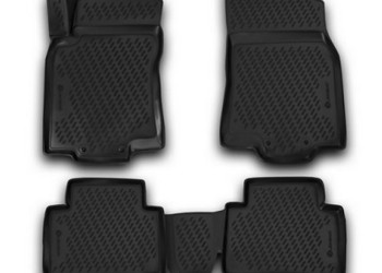 ΜΑΡΚΕ ΠΑΤΑΚΙΑ ΣΕ ΣΚΑΦΗ TPE ΛΑΣΤΙΧΟ ΓΙΑ NISSAN X-TRAIL 5D 2013-2020  ΣΕ ΜΑΥΡΟ ΧΡΩΜΑ NOVLINE - 4 ΤΕΜ.