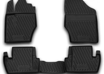 ΜΑΡΚΕ ΠΑΤΑΚΙΑ ΣΕ ΣΚΑΦΗ TPE ΛΑΣΤΙΧΟ ΓΙΑ PEUGEOT 107 / 308 07/2005-2013  ΣΕ ΜΑΥΡΟ ΧΡΩΜΑ NOVLINE - 4 ΤΕΜ.