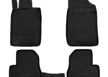 ΜΑΡΚΕ ΠΑΤΑΚΙΑ ΣΕ ΣΚΑΦΗ TPE ΛΑΣΤΙΧΟ ΓΙΑ PEUGEOT 206 3/5D 1998+  ΣΕ ΜΑΥΡΟ ΧΡΩΜΑ NOVLINE - 4 ΤΕΜ.