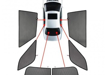 CarShades - ΚΟΥΡΤΙΝΑΚΙΑ ΜΑΡΚΕ CAR SHADES ΓΙΑ DACIA DUSTER 5D 2018> - 6 ΤΕΜ. (PVC.DAC-DUST-5-B)