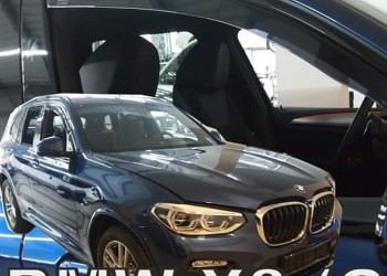 ΑΝΕΜΟΘΡΑΥΣΤΕΣ ΓΙΑ BMW X3 G01 5D 2017-2021 ΖΕΥΓΑΡΙ ΑΠΟ ΕΥΚΑΜΠΤΟ ΦΙΜΕ ΠΛΑΣΤΙΚΟ HEKO - 2 ΤΕΜ.