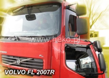 ΑΝΕΜΟΘΡΑΥΣΤΕΣ ΓΙΑ RENAULT GAMA D /PREMIUM VAN/DAF LF/PREMIUM/KERAX/MIDLUM / MANAGER/VOLVO FE 2007R ΖΕΥΓΑΡΙ ΑΠΟ ΕΥΚΑΜΠΤΟ ΦΙΜΕ ΠΛΑΣΤΙΚΟ HEKO - 2 ΤΕΜ.