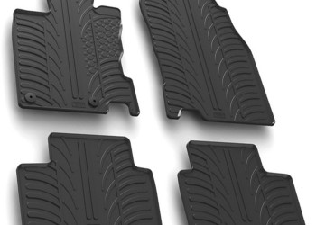 RENAULT KADJAR 06/2015+ ΜΑΡΚΕ ΠΑΤΑΚΙΑ SUMISURA ΛΑΣΤΙΧΟ ΣΕ ΜΑΥΡΟ ΧΡΩΜΑ ME ΚΟΥΜΠΩΜΑΤΑ LAMPA - 4 ΤΕΜ.