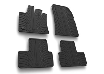 ΜΑΡΚΕ ΠΑΤΑΚΙΑ ΣΕ ΣΚΑΦΗ ΛΑΣΤΙΧΟ ΓΙΑ RENAULT CAPTUR 12/2019+ SUMISURA ΣΕ ΜΑΥΡΟ ΧΡΩΜΑ ME ΚΟΥΜΠΩΜΑΤΑ LAMPA - 4 ΤΕΜ.