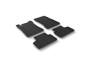 ΜΑΡΚΕ ΠΑΤΑΚΙΑ ΣΕ ΣΚΑΦΗ ΛΑΣΤΙΧΟ ΓΙΑ MERCEDES GLB X247 11/2019+ SUMISURA ΣΕ ΜΑΥΡΟ ΧΡΩΜΑ ME ΚΟΥΜΠΩΜΑΤΑ LAMPA - 4 ΤΕΜ.