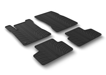 ΜΑΡΚΕ ΠΑΤΑΚΙΑ ΣΕ ΣΚΑΦΗ ΛΑΣΤΙΧΟ ΓΙΑ MERCEDES GLB X247 11/2019+ SUMISURA ΣΕ ΜΑΥΡΟ ΧΡΩΜΑ ME ΚΟΥΜΠΩΜΑΤΑ LAMPA - 4 ΤΕΜ.