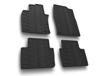 ΜΑΡΚΕ ΠΑΤΑΚΙΑ ΣΕ ΣΚΑΦΗ ΛΑΣΤΙΧΟ ΓΙΑ MAZDA CX-30 09/2019+ SUMISURA ΣΕ ΜΑΥΡΟ ΧΡΩΜΑ ME ΚΟΥΜΠΩΜΑΤΑ LAMPA - 4 ΤΕΜ.