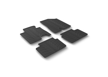 ΜΑΡΚΕ ΠΑΤΑΚΙΑ ΣΕ ΣΚΑΦΗ ΛΑΣΤΙΧΟ ΓΙΑ KIA CEED 5D 2012-09/2018 / HYUNDAI I30 SW 3D / 5D 2012-04/2017 SUMISURA ΣΕ ΜΑΥΡΟ ΧΡΩΜΑ ME ΚΟΥΜΠΩΜΑΤΑ LAMPA - 4 ΤΕΜ.