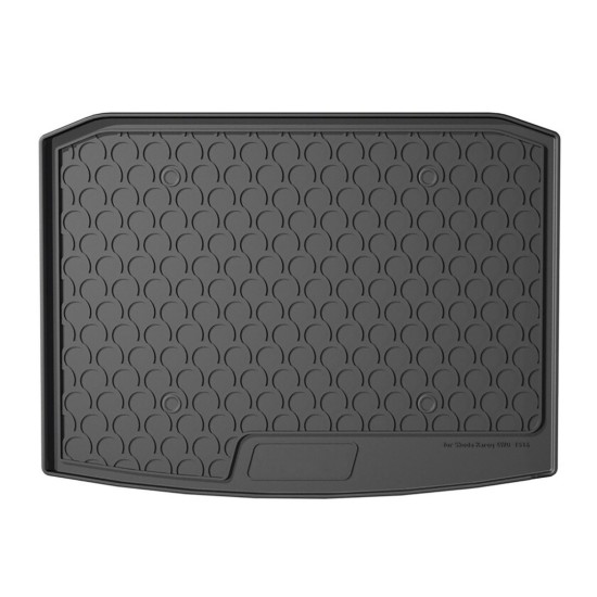 ΜΑΡΚΕ ΠΑΤΑΚΙ ΣΚΑΦΗ ΠΟΡΤ ΜΠΑΓΚΑΖ ΓΙΑ SKODA KAROQ 4X4 5D 12/2017+ (ΚΑΤΩ ΕΠΙΠΕΔΟ) SUMISURA TRUNK MAT ΑΠΟ ΑΟΣΜΟ, ΜΗ ΤΟΞΙΚΟ, ΟΙΚΟΛΟΓΙΚΟ ΚΑΙ ΑΝΑΚΥΚΛΩΣΙΜΟ ΣΥΝΘΕΤΙΚΟ ΛΑΣΤΙΧΟ ΣΕ ΜΑΥΡΟ ΧΡΩΜΑ ΜΕ ΥΠΟΔΟΧΗ ΓΙΑ ΠΡΟΕΚΤΑΣΗ L2519.8 - L2519.9 LAMPA - 1 ΤΕΜ.