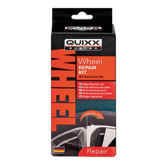 KIT ΕΠΙΣΚΕΥΗΣ ΓΙΑ ΖΑΝΤΕΣ ΑΛΟΥΜΙΝΙΟΥ (16 gr + 12 ml) WHEEL REPAIR KIT QUIXX