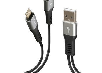 ΚΑΛΩΔΙΟ ΦΟΡΤΙΣΗΣ ΚΑΙ ΣΥΓΧΡΟΝΙΣΜΟΥ 100cm 480 MB/S 3000mA ΜΕ 2 APPLE 8 PIN (FAST CHARGE)