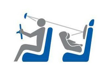 ΚΑΘΡΕΠΤΗΣ ΓΙΑ ΠΡΟΣΚΕΦΑΛΟ ΚΑΘΙΣΜΑΤΟΣ ΣΤΡΟΓΓΥΛΟΣ 170mm BABY SAFETY VIEW ΜΕ ΙΜΑΝΤΑ ΣΤΗΡΙΞΗΣ LAMPA - 1 ΤΕΜ.