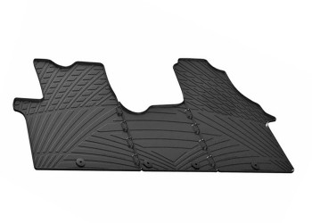 ΜΑΡΚΕ ΠΑΤΑΚΙΑ ΣΕ ΣΚΑΦΗ ΛΑΣΤΙΧΟ ΓΙΑ FIAT TALENTO 05/2016+ / NISSAN NV300 07/2016+ / OPEL VIVARO 01/2014-02/2019 / RENAULT TRAFIC 06/2014+ SUMISURA ΣΕ ΜΑΥΡΟ ΧΡΩΜΑ ΜΕ ΚΟΥΜΠΩΜΑΤΑ LAMPA - 2 ΤΕΜ.