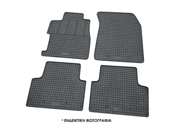 Cik - ΜΑΡΚΕ ΠΑΤΑΚΙΑ ΣΕ ΣΚΑΦΗ ΛΑΣΤΙΧΟ ΓΙΑ OPEL MOVANO C 2022+ ΣΕ ΜΑΥΡΟ ΧΡΩΜΑ ΜΕ ΚΟΥΜΠΩΜΑΤΑ - 4 ΤΕΜ. (RM.OP.0033/CK)