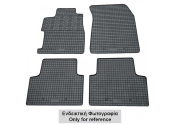 Cik - ΜΑΡΚΕ ΠΑΤΑΚΙΑ ΣΕ ΣΚΑΦΗ ΛΑΣΤΙΧΟ ΓΙΑ PEUGEOT 308 SW 2012-2021 ΣΕ ΜΑΥΡΟ ΧΡΩΜΑ ΜΕ ΚΟΥΜΠΩΜΑΤΑ - 4 ΤΕΜ. (RM.PE.0015/CK)