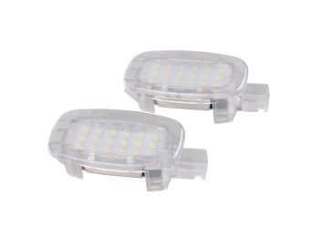 MERCEDES ΠΛΑΦΟΝΙΕΡΕΣ LED ΓΙΑ ΠΟΡΤ ΜΠΑΓΚΑΖ M-TECH - 2 ΤΕΜ.