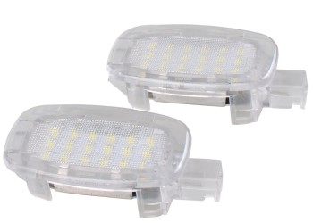 MERCEDES ΠΛΑΦΟΝΙΕΡΕΣ LED ΓΙΑ ΠΟΡΤ ΜΠΑΓΚΑΖ M-TECH - 2 ΤΕΜ.
