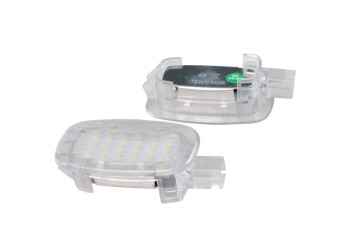 MERCEDES ΠΛΑΦΟΝΙΕΡΕΣ LED ΓΙΑ ΠΟΡΤ ΜΠΑΓΚΑΖ M-TECH - 2 ΤΕΜ.