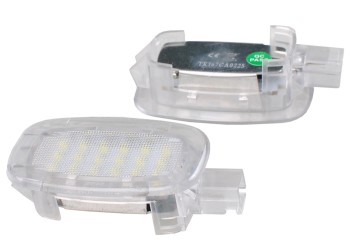 MERCEDES ΠΛΑΦΟΝΙΕΡΕΣ LED ΓΙΑ ΠΟΡΤ ΜΠΑΓΚΑΖ M-TECH - 2 ΤΕΜ.