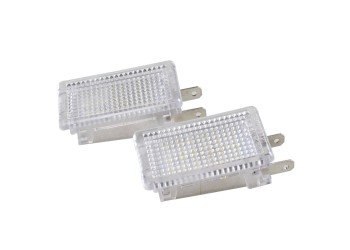 PORSCHE ΠΛΑΦΟΝΙΕΡΕΣ LED ΓΙΑ ΠΟΡΤ ΜΠΑΓΚΑΖ M-TECH - 2 ΤΕΜ.