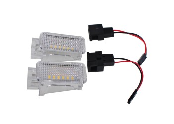 AUDI ΠΛΑΦΟΝΙΕΡΕΣ LED ΓΙΑ ΠΟΡΤ ΜΠΑΓΚΑΖ M-TECH - 2 ΤΕΜ.