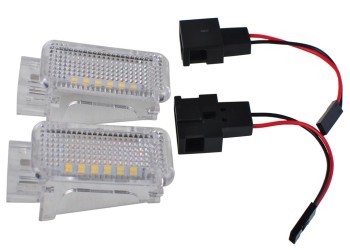 AUDI ΠΛΑΦΟΝΙΕΡΕΣ LED ΓΙΑ ΠΟΡΤ ΜΠΑΓΚΑΖ M-TECH - 2 ΤΕΜ.