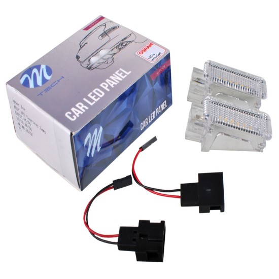 AUDI ΠΛΑΦΟΝΙΕΡΕΣ LED ΓΙΑ ΠΟΡΤ ΜΠΑΓΚΑΖ M-TECH - 2 ΤΕΜ.