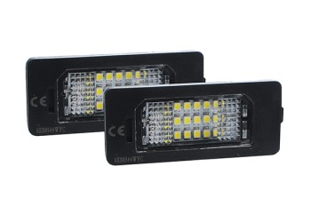ΦΩTA ΠΙΝΑΚΙΔΑΣ LED BMW E39 / E46 / E60 / E82 / E88 / E90 / E91  /E92 / E93 / F10 / F11 / F15 / F32 / F33 / F36  2ΤΕΜ.