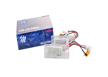 ΦΩΤΑ ΠΙΝΑΚΙΔΑΣ LED AUDI A6 / C5 MTECH - 2 ΤΜΧ.