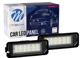 ΦΩΤΑ ΠΙΝΑΚΙΔΑΣ LED VW / SEAT / PORSCHE MTECH - 2 ΤΜΧ.