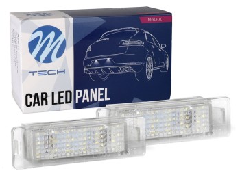ΦΩΤΑ ΠΙΝΑΚΙΔΑΣ LED OPEL ASTRA F / CALIBRA / VAUXHALL ASTRA / VAUXHALL CALIBRA MTECH - 2 ΤΜΧ.