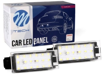 ΦΩΤΑ ΠΙΝΑΚΙΔΑΣ LED RENAULT MTECH - 2 ΤΜΧ.