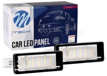 ΦΩΤΑ ΠΙΝΑΚΙΔΑΣ LED DACIA / RENAULT MTECH - 2 ΤΜΧ.