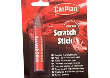 CarPlan - ΣΤΙΚ ΜΑΡΚΑΔΟΡΟΣ ΑΦΑΙΡΕΣΗΣ ΓΡΑΤΖΟΥΝΙΩΝ ΓΙΑ ΣΚΟΥΡΟ ΚΟΚΚΙΝΟ ΧΡΩΜΑ CARPLAN SCRATCH STICK DARK RED 1ΤΕΜ (CP-PKK006)