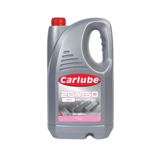 CarPlan - ΛΑΔΙ ΚΙΝΗΤΗΡΑ 20W-50 ΟΡΥΚΤΕΛΑΙΟ API CARLUBE 5L - 1 τεμ. (CP-XWI050)