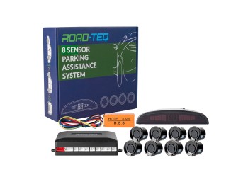 ΣΥΣΤΗΜΑ ΠΑΡΚΑΡΙΣΜΑΤΟΣ 12V ΜΕ 8 ΑΙΣΘΗΤΗΡΕΣ ΕΜΠΡΟΣ & ΠΙΣΩ (ΜΑΥΡΟ) 21,5mm & ΟΘΟΝΗ M-TECH