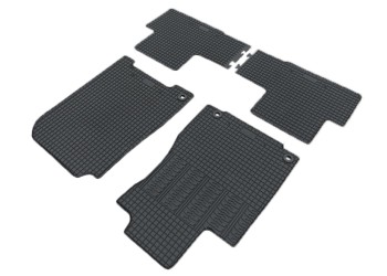 Cik - HONDA CR-V 2012-2017 ΜΑΡΚΕ ΠΑΤΑΚΙΑ ΛΑΣΤΙΧΟ ΣΕ ΜΑΥΡΟ ΧΡΩΜΑ ΜΕ ΚΟΥΜΠΩΜΑΤΑ - 4 ΤΕΜ. (RM.HO.0003/CK)