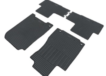 Cik - HONDA CR-V 2012-2017 ΜΑΡΚΕ ΠΑΤΑΚΙΑ ΛΑΣΤΙΧΟ ΣΕ ΜΑΥΡΟ ΧΡΩΜΑ ΜΕ ΚΟΥΜΠΩΜΑΤΑ - 4 ΤΕΜ. (RM.HO.0003/CK)