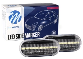 VW GOLF 3+4 /POLO 6N/9N/PASSAT 96>/T5/SHARAN 18LED (2χ9) SMD 2 ΧΡΗΣΕΩΝ ΠΛΑΙΝΑ ΦΛΑΣ ΦΤΕΡΟΥ ΔΙΑΦΑΝΑ