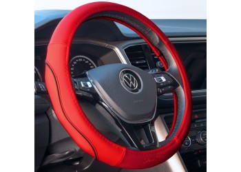 ΚΑΛΥΜΜΑ ΤΙΜΟΝΙΟΥ PRETTY RED ΚΟΚΚΙΝΟ ΟΙΚΟΛΟΓΙΚΟ ΔΕΡΜΑ 37-39cm SIMONI RACING - 1 TEM.