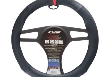 ΚΑΛΥΜΜΑ ΤΙΜΟΝΙΟΥ RACE CARBON LOOK  ΜΑΥΡΟ/CARBON/ΔΑΚΤΥΛΙΔΙ ΚΟΚΚΙΝΟ ΟΙΚΟΛΟΓΙΚΟ ΔΕΡΜΑ 37-39cm SIMONI RACING - 1 TEM.