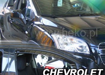 ΑΝΕΜΟΘΡΑΥΣΤΕΣ ΓΙΑ CHEVROLET TRAX 5D 2013-2015 ΖΕΥΓΑΡΙ ΑΠΟ ΕΥΚΑΜΠΤΟ ΦΙΜΕ ΠΛΑΣΤΙΚΟ HEKO - 2 ΤΕΜ.