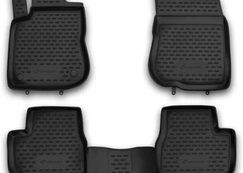 ΜΑΡΚΕ ΠΑΤΑΚΙΑ ΣΕ ΣΚΑΦΗ TPE ΛΑΣΤΙΧΟ ΓΙΑ PEUGEOT 208 / 2008 3D / 5D 4/2012-2019  ΣΕ ΜΑΥΡΟ ΧΡΩΜΑ NOVLINE - 4 ΤΕΜ.