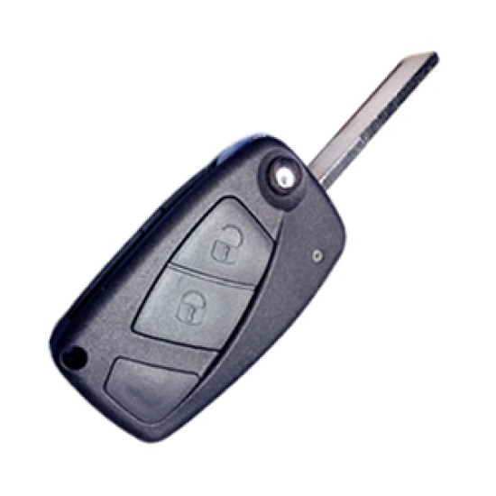 FIAT STILO / ΔΙΑΦΟΡΑ ΜΟΝΤΕΛΑ ΑΝΑΔΙΠΛΟΥΜΕΝΟ ΑΝΤΑΛΛΑΚΤΙΚΟ ΚΛΕΙΔΙ ΜΕ ΚΑΛΥΜΜΑ 2 ΚΟΥΜΠΙΩΝ  DGA - 1 ΤΕΜ.